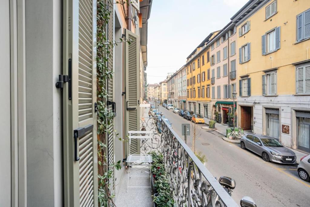Bergamo Center Suite Mia - Modern & Green + Wifi Exterior foto